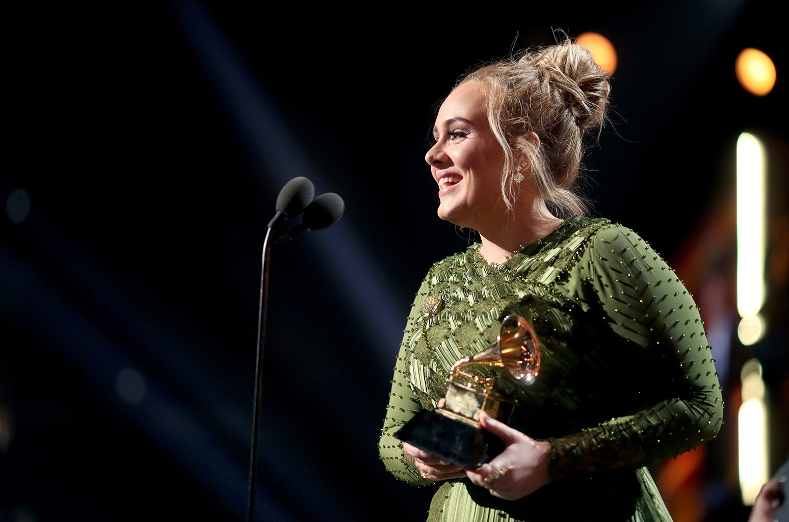 Hello to Marriage? Adele Thanks 'Husband' at Grammys | Billboard