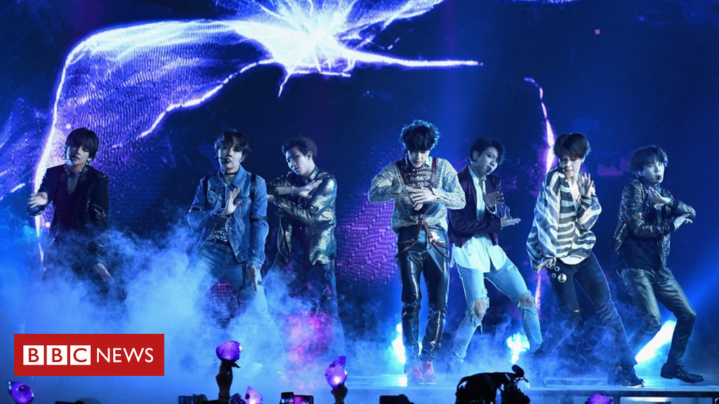 BTS become first K-pop band to top US album charts - BBC News