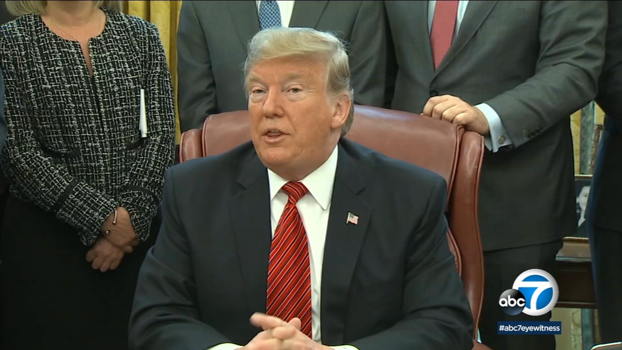 Government shutdown: Trump walks out of meeting with Democrats | abc7.com