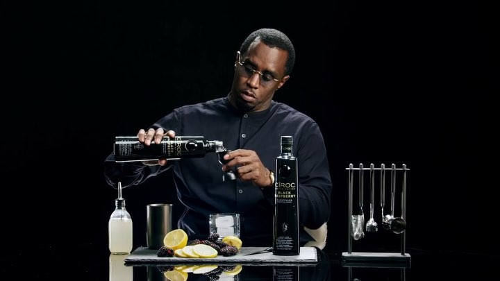 Diddy on Instagram: “#ad So Black. So Beautiful. The limited edition CÎROC Black Raspberry is masterfully crafted to perfection. Have it delivered by clicking…”