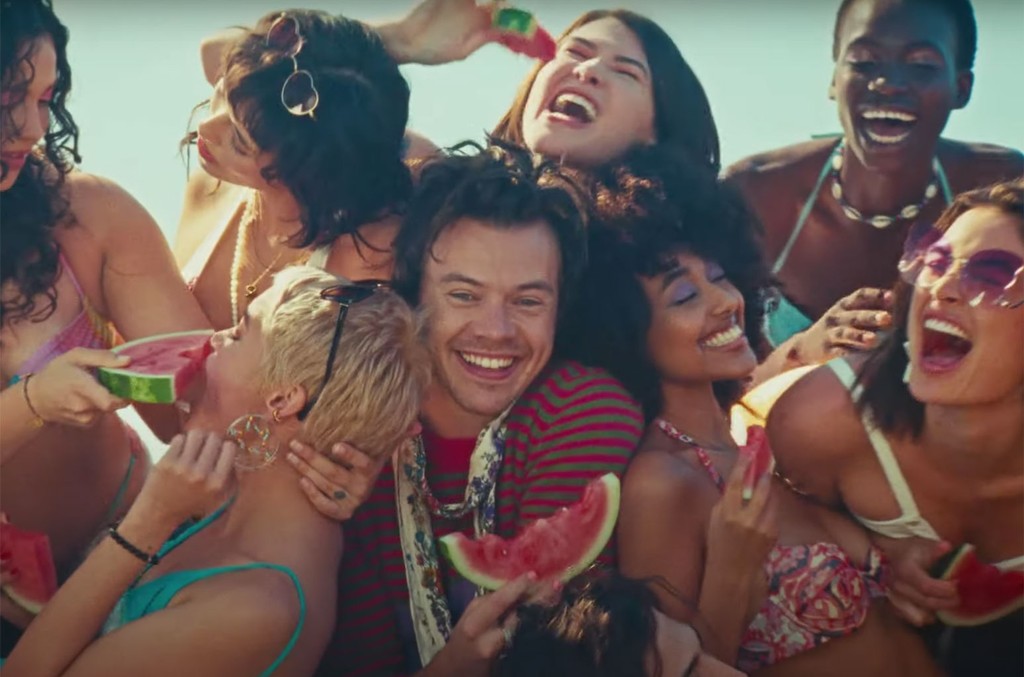 Yup, It's Official, Harry Styles Had a Blast Filming the 'Watermelon Sugar' Video | Billboard