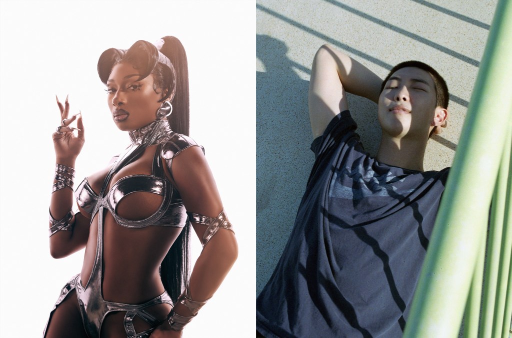 Megan Thee Stallion & RM's 'Neva Play' Voted Favorite New Music