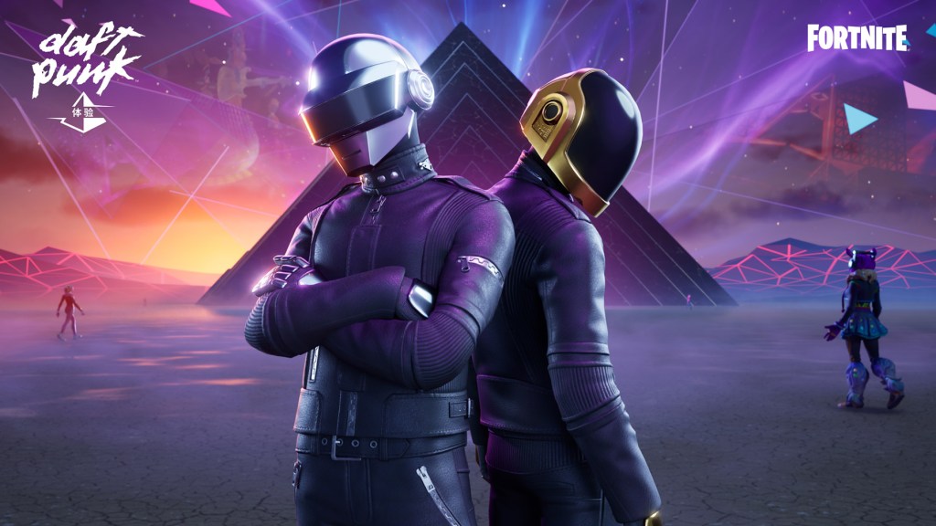 Fortnite's Daft Punk Experience Will Have 31 Songs From Duo
